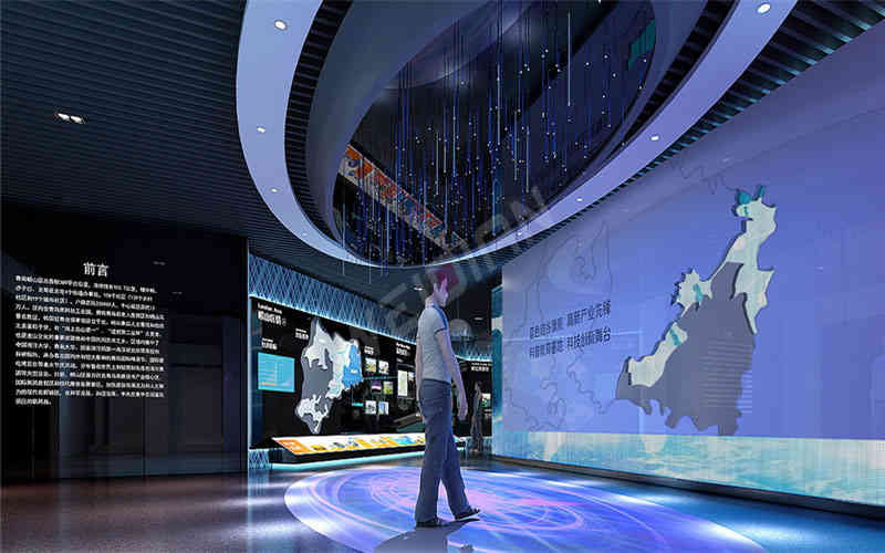 青島藍色硅谷產業創業帶科普體驗館設計方案