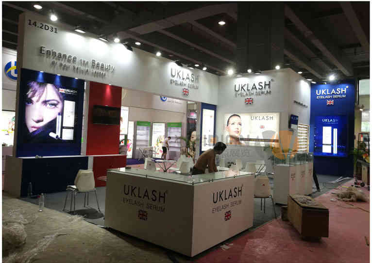  廣州展臺設計搭建維多利亞南京美博會 廣州展位設計搭建