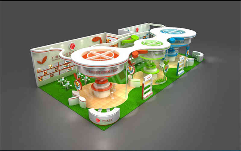 廣州展覽裝飾設(shè)計(jì)公司助力龍歸美味王廣州國際進(jìn)口食品展覽會FOOD2CHINA廣州展臺設(shè)計(jì)搭建