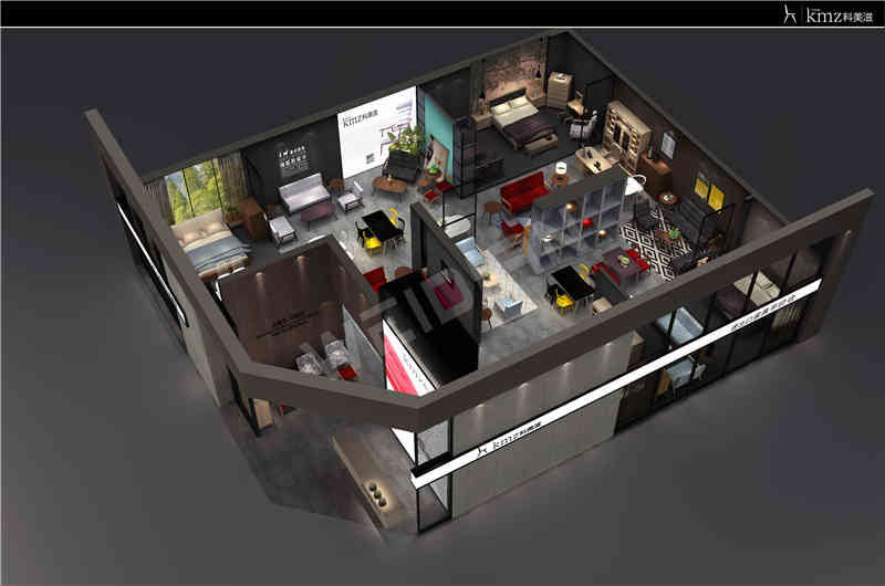 廣州展覽裝飾設(shè)計(jì)公司助力科美滋廣州國際家具展覽會Ciff展覽、展臺設(shè)計(jì)搭建