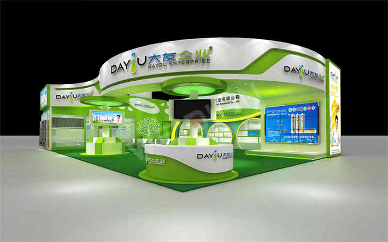 廣州展臺裝修設(shè)計(jì)公司助力大友裝飾材料廣州國際建筑裝飾展覽會CBD廣州展臺設(shè)計(jì)搭建